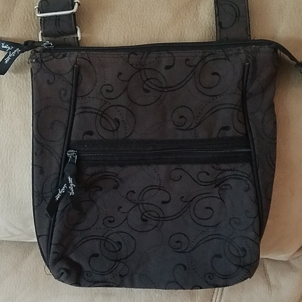Thirty-One black crossbody bag